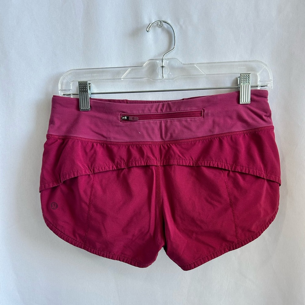 LuluLemon Speed Up Low-Rise Lined Short 2.5" - Picture 2 of 5